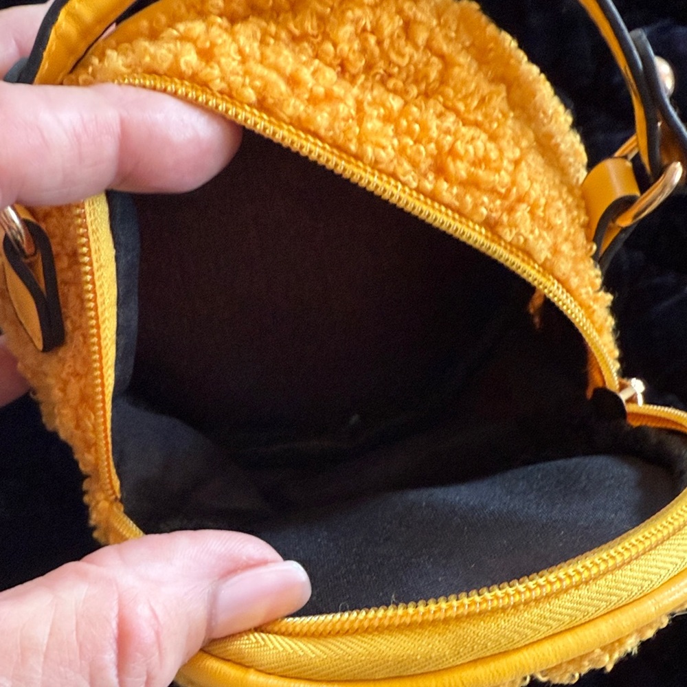 Yellow Smiley Face Crossbody Bag - Picture 6 of 6